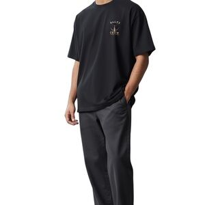 Salty Crew Black Tee with Chest Logo